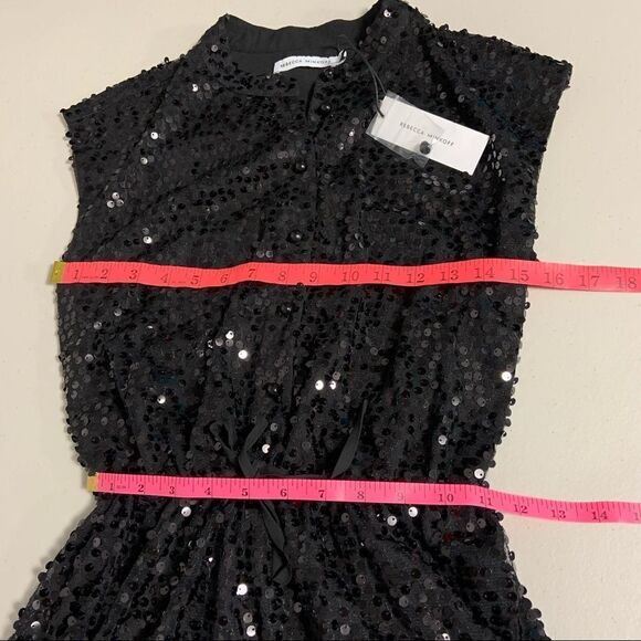 𝅺🆕 Rebecca Minkoff Hailey Sequin Party Dress - Picture 12 of 12